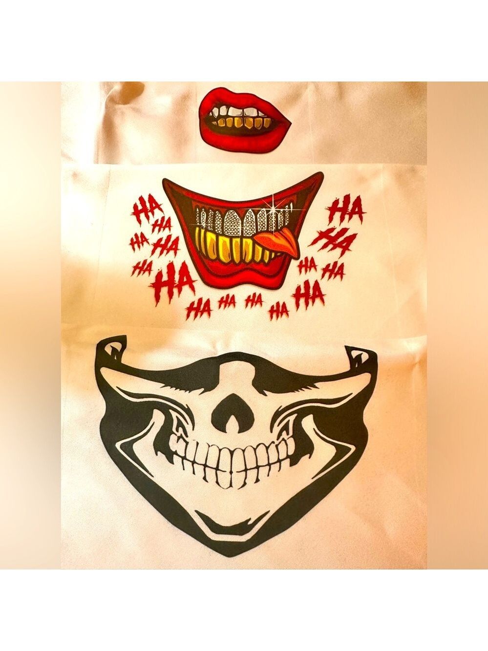 Bandana mouth cover ups